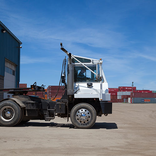 Gusgo Transport truck and containers