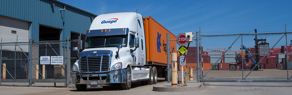 Gusgo Transport truck and containers